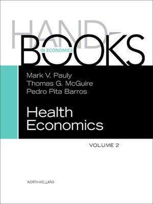 cover image of Handbook of Health Economics